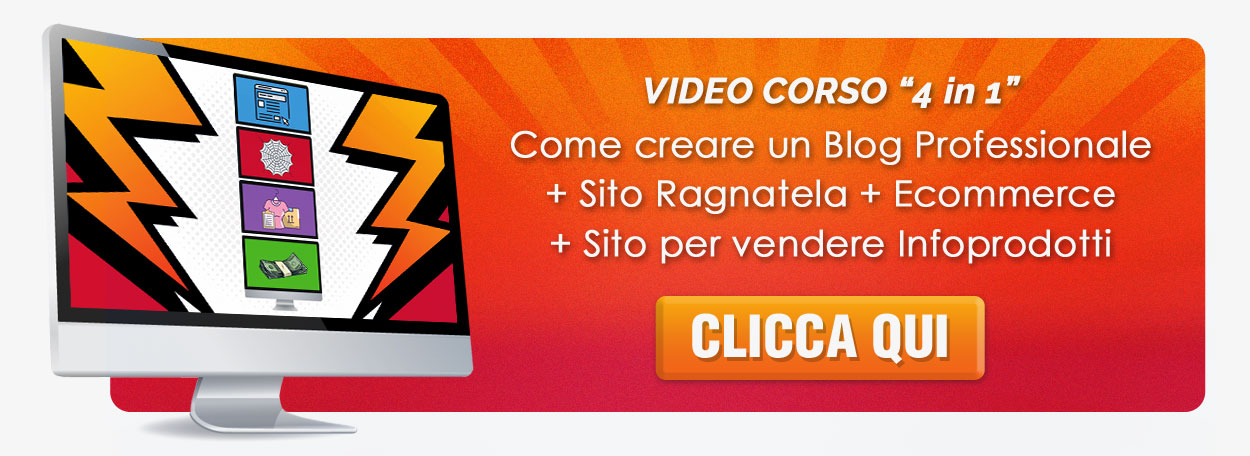 video corso creare siti vendere infoprodotti